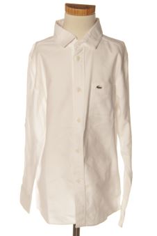 Chemise manches longues 10 ans Lacoste