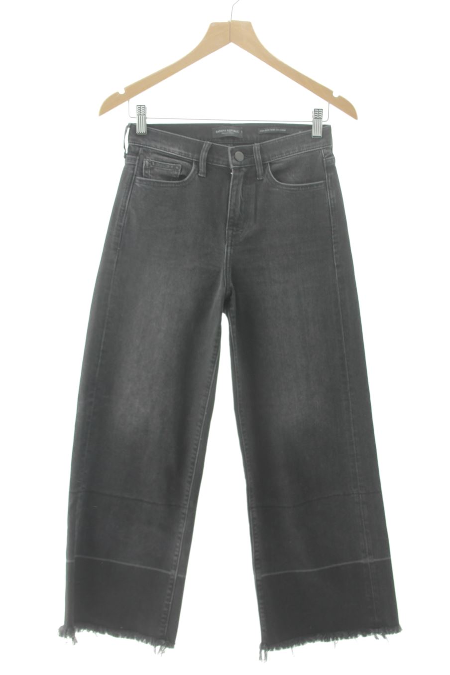 Jeans Banana Republic de la taille 34, de couleur noir de denim