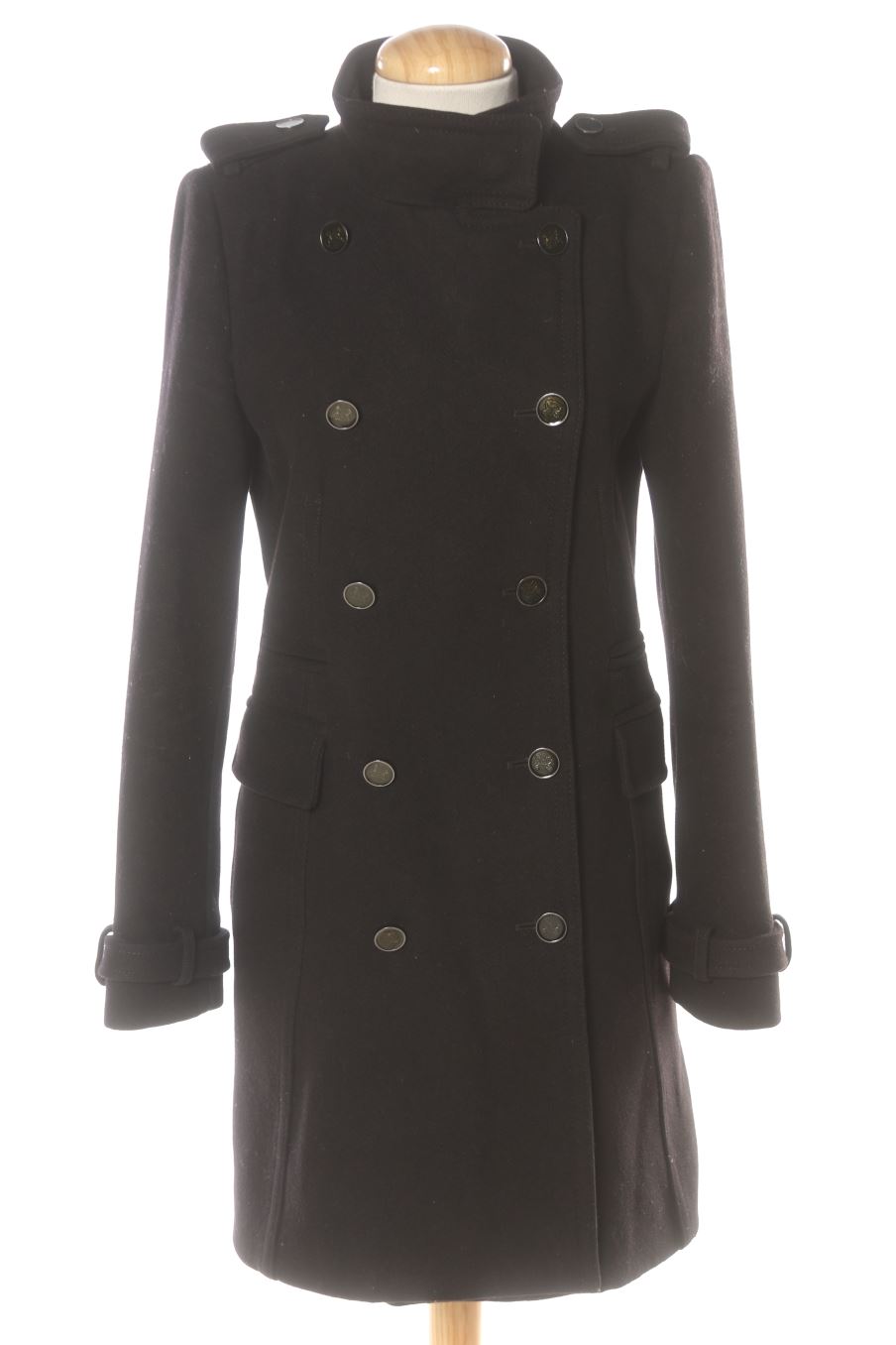 Manteau MANGO SuiT de la taille XS, de couleur noir