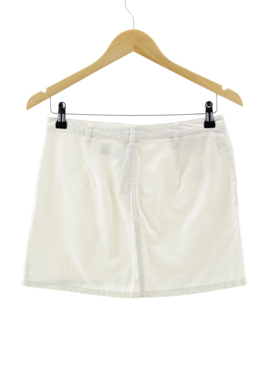Jupe Zara de la taille 36, de couleur blanc