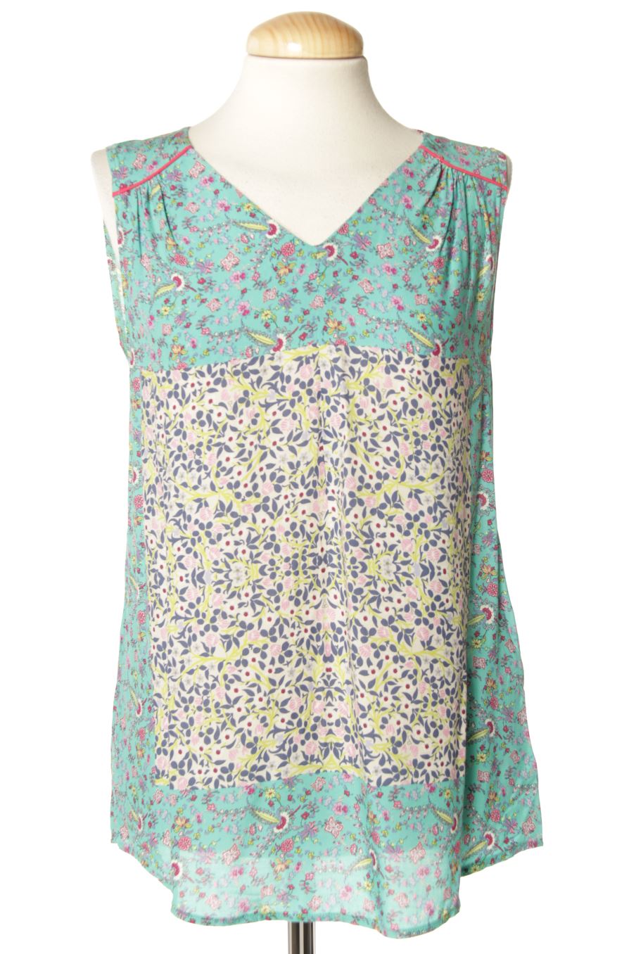 Top de Ema Blue's de la talla S, de color flores