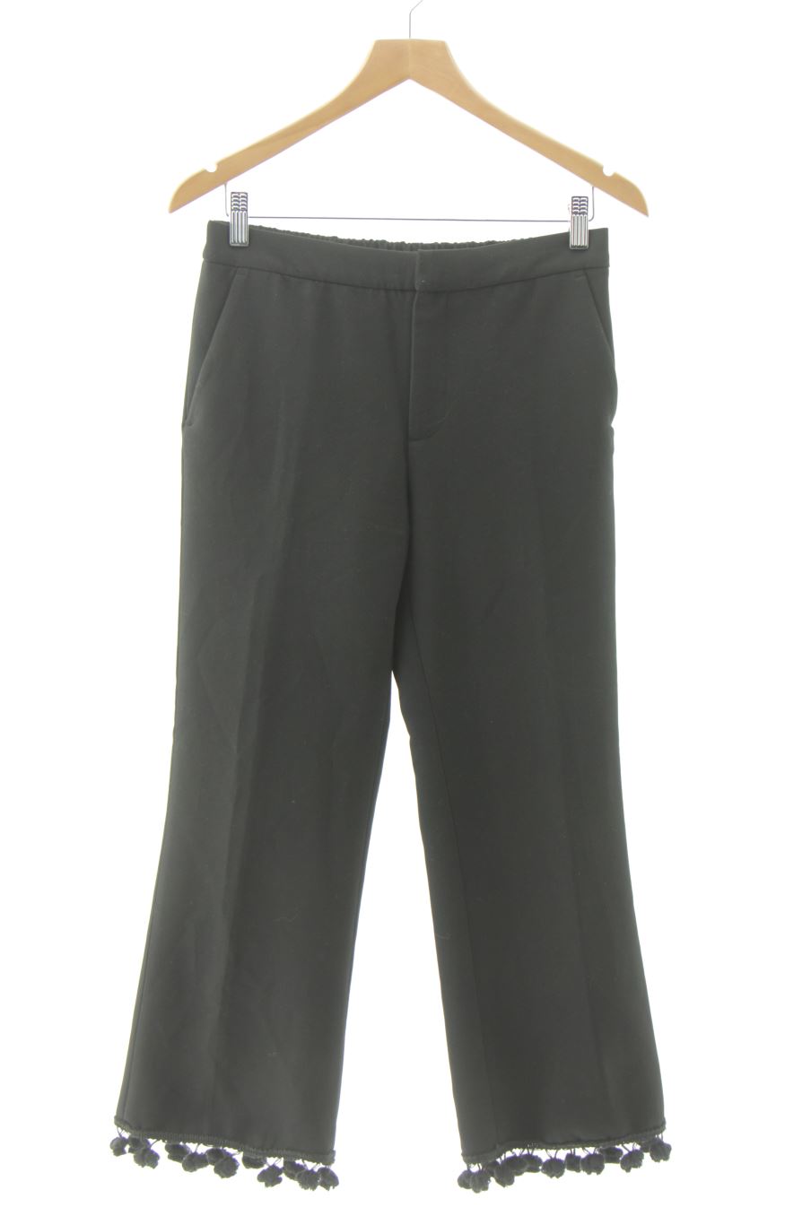 Pantalón de Zara de la talla S, de color negro