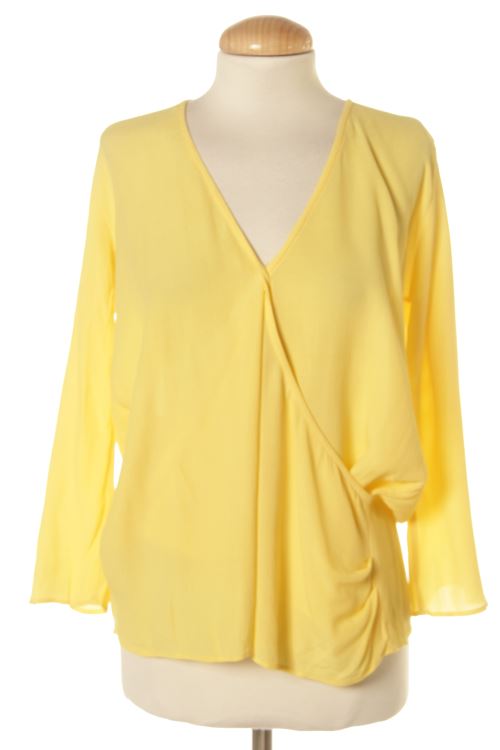 Blusa a maniche lunghe