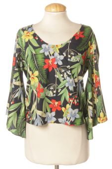 Blouse à manches longues M Zara