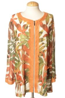Blusa a maniche lunghe L Carmela Rosso