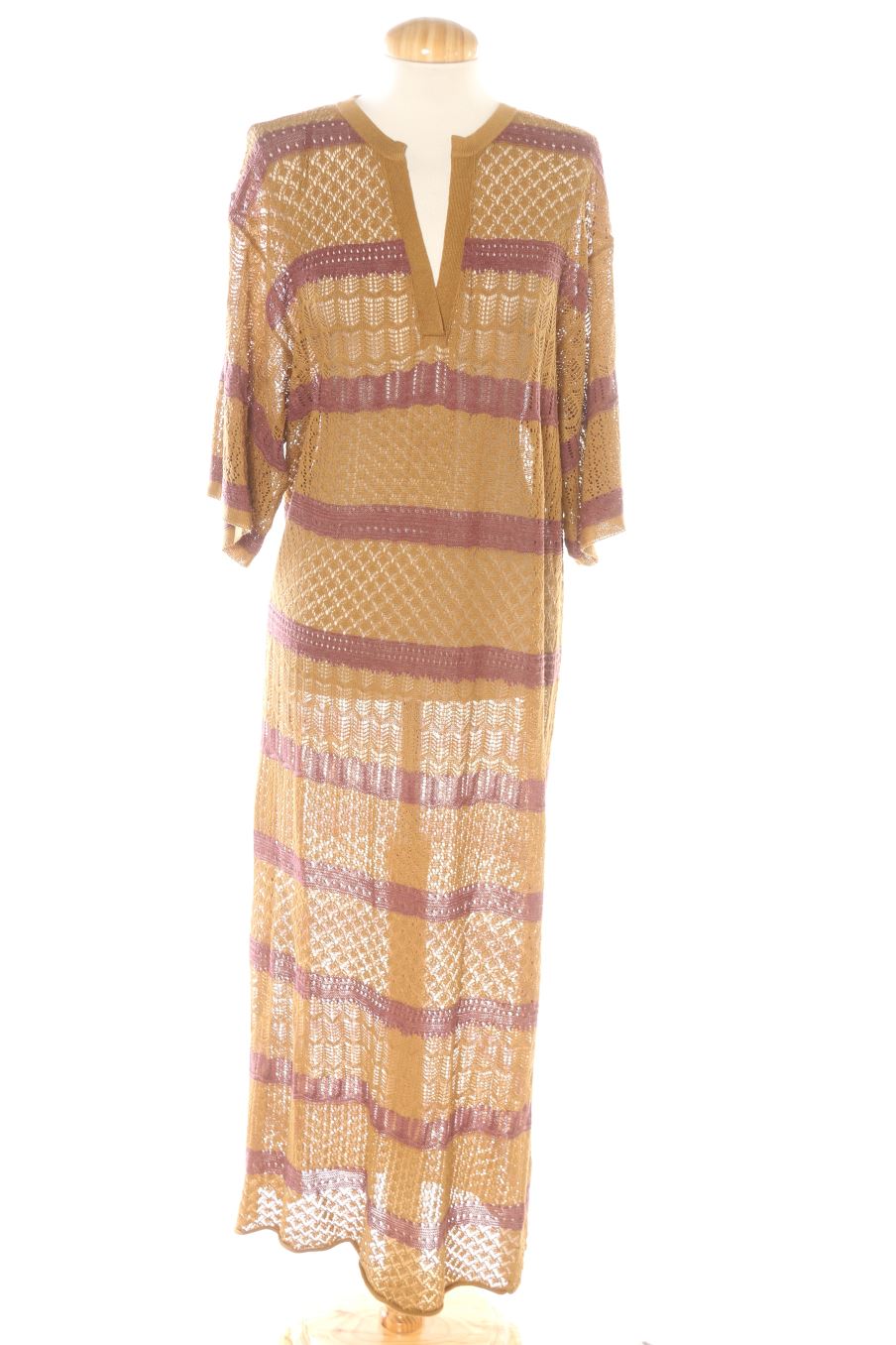 Robe casual Zara de la taille M, de couleur rayures