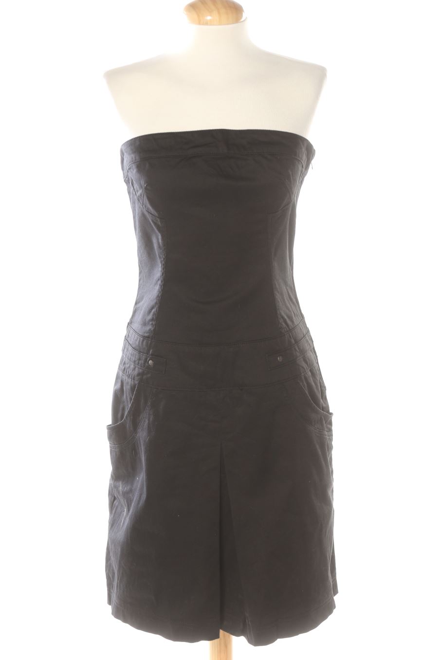 Vestido casual de Mango de la talla M, de color azul marino