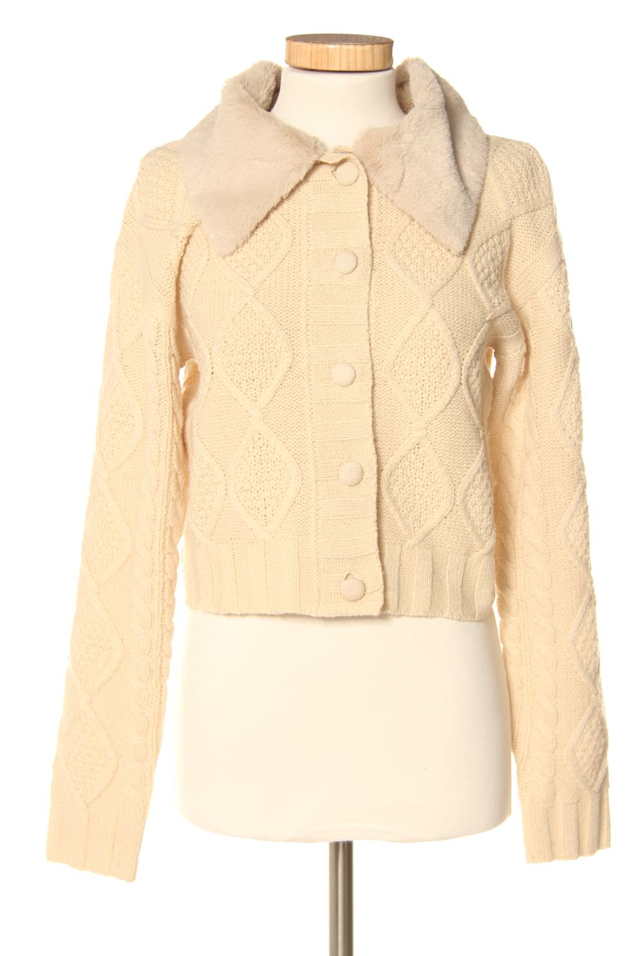 Chaqueta de WEDNESDAY de la talla S, de color beige