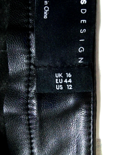 Hose von ASOS Größe 44, Farbe Schwarz, aus Synthetisch für