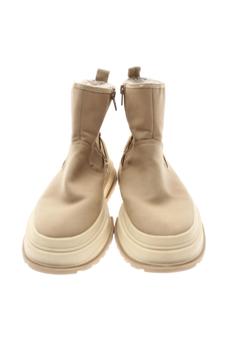 Botines de Zara de la talla 37, de color marrón de