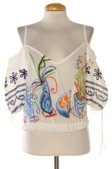 Blusa de manga corta M Desigual, foto 1 de 2