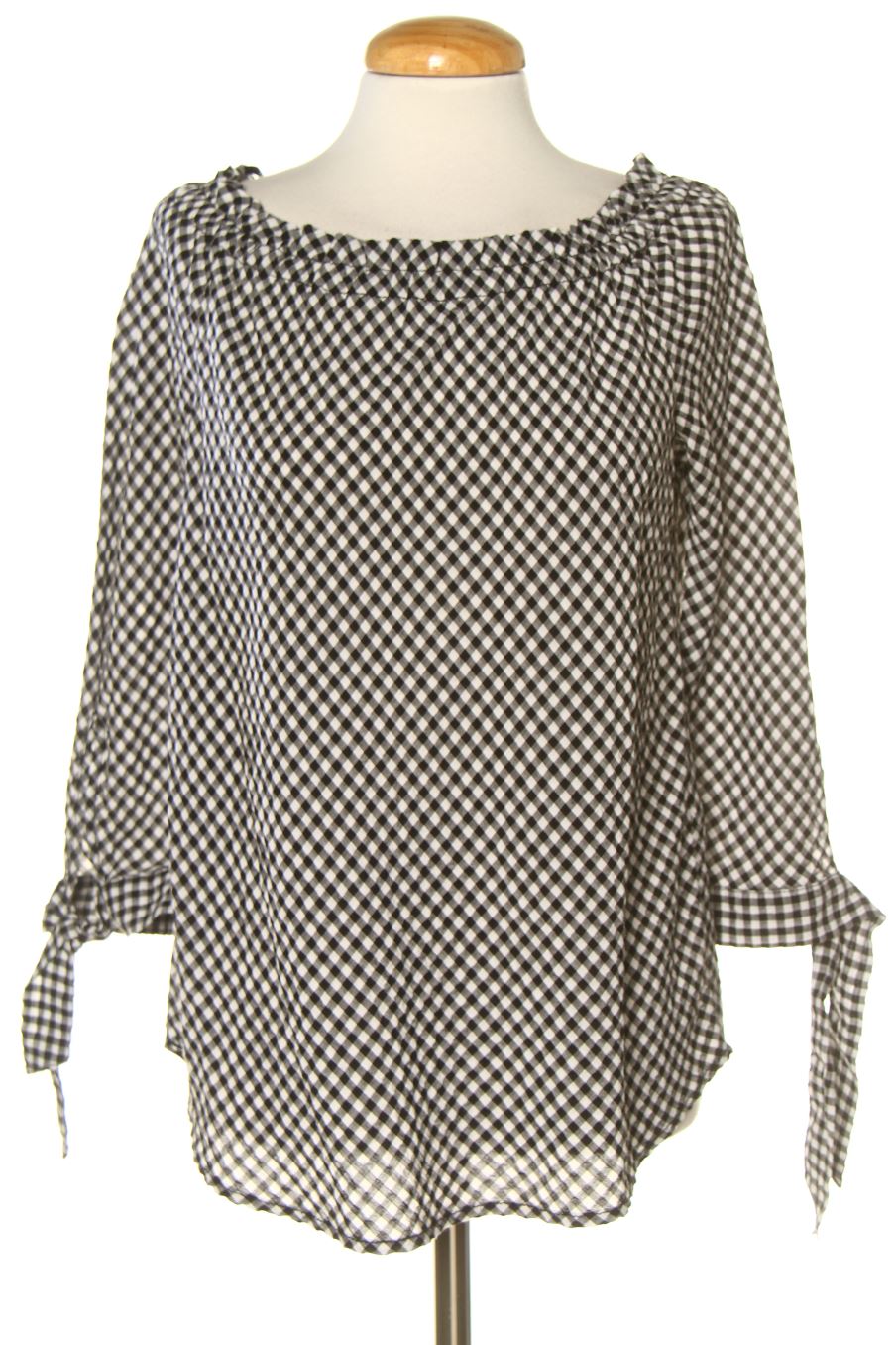 Langärmelige Bluse von Street one Größe 38, Farbe Kariert, für