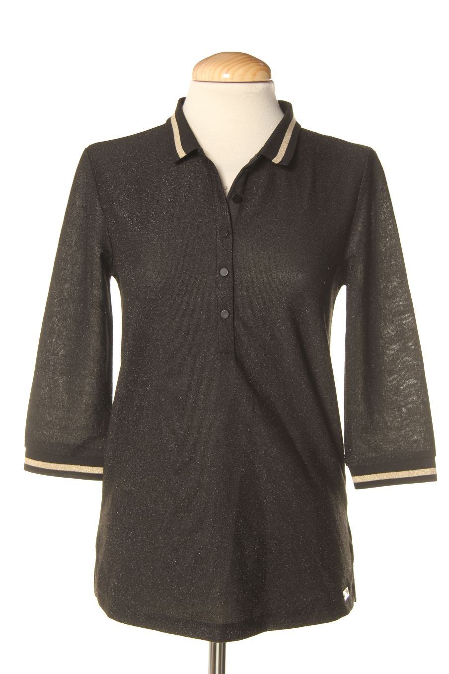 Polo de TEDDY SMITH de la talla S, de color negro