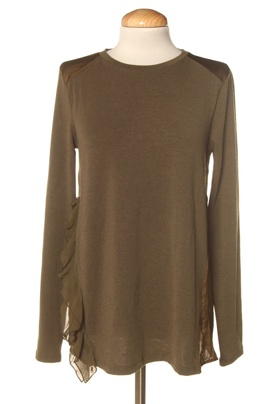 Jersey de Zara de la talla S, de color verde