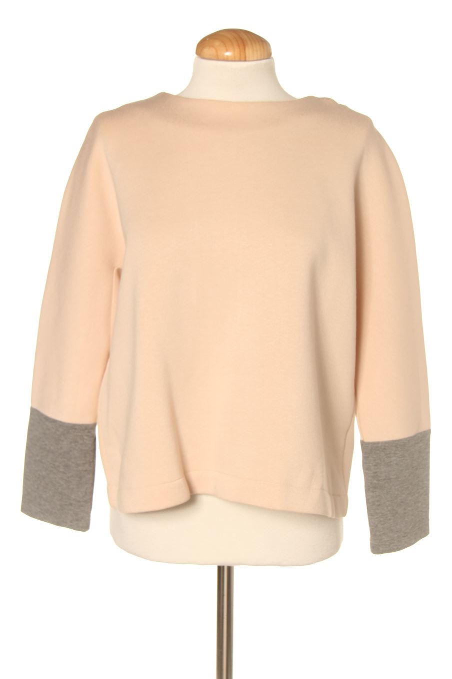 Sudadera de Uterqüe de la talla M, de color beige