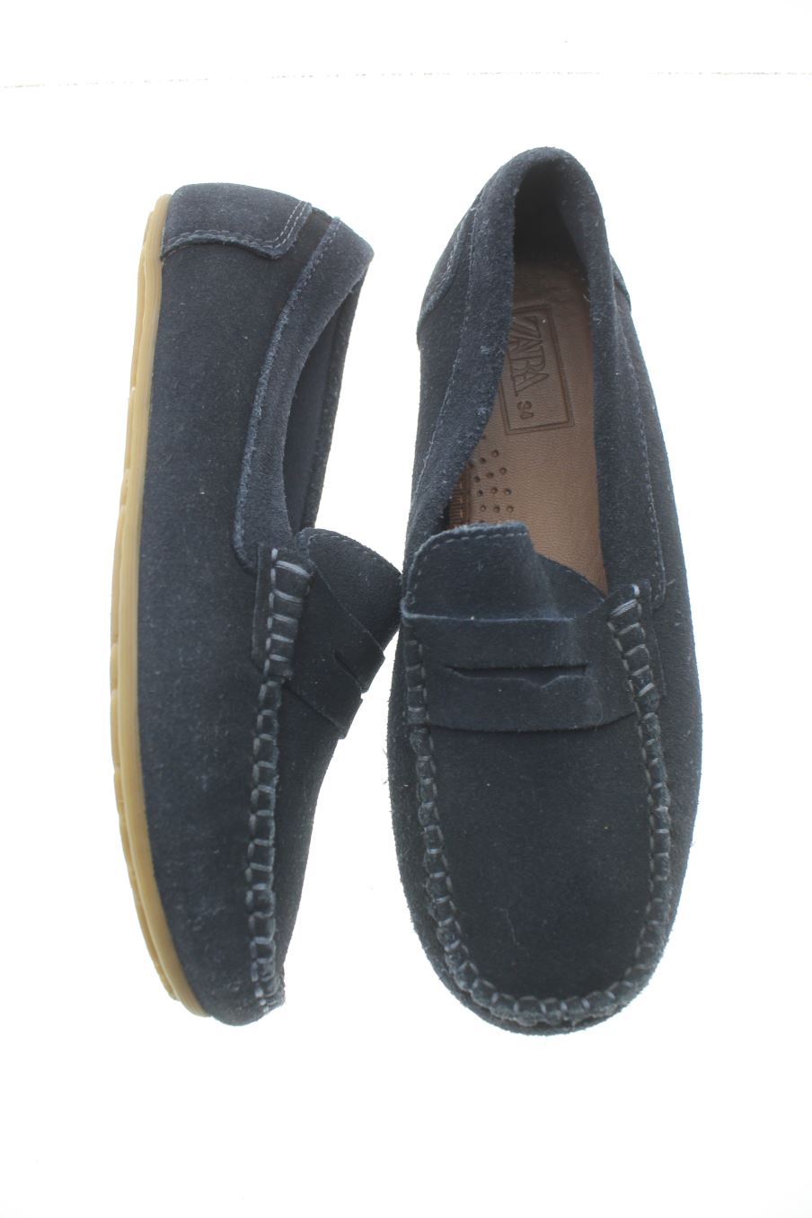 Mocasines de Zara de la talla 34 de segunda mano