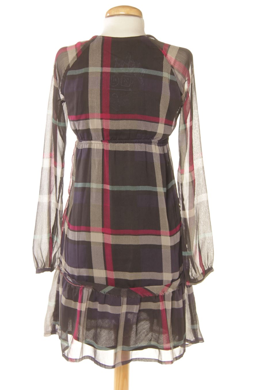 Vestido casual de Desigual de la talla 36, de color cuadros