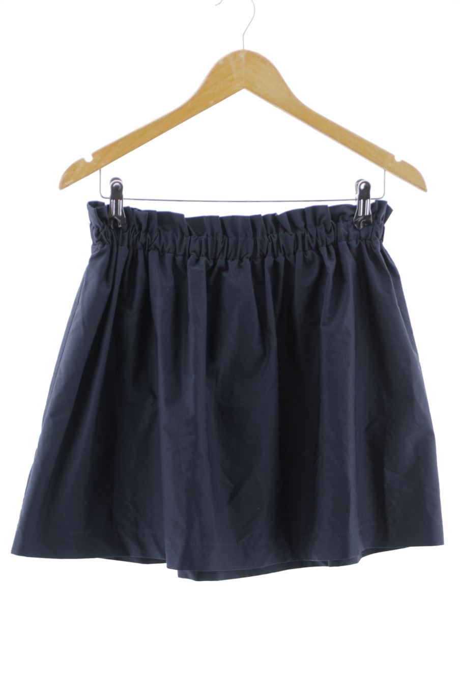 Falda de Zara de la talla S, de color azul marino