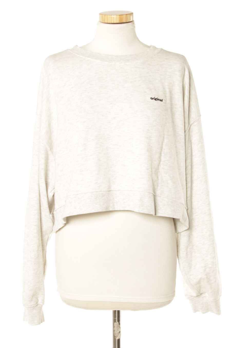 Sweat H&M de la taille XL, de couleur gris