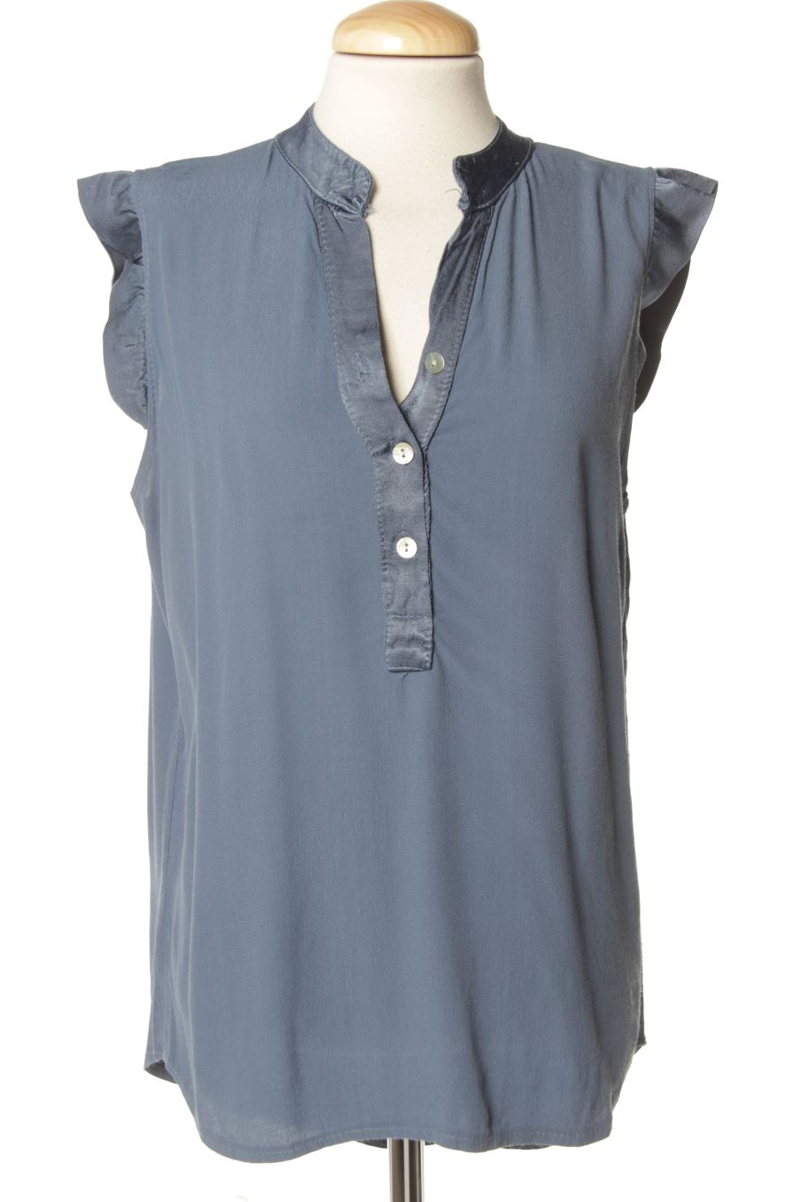 Blusa de manga corta de Made in italy de la talla M, de color morado