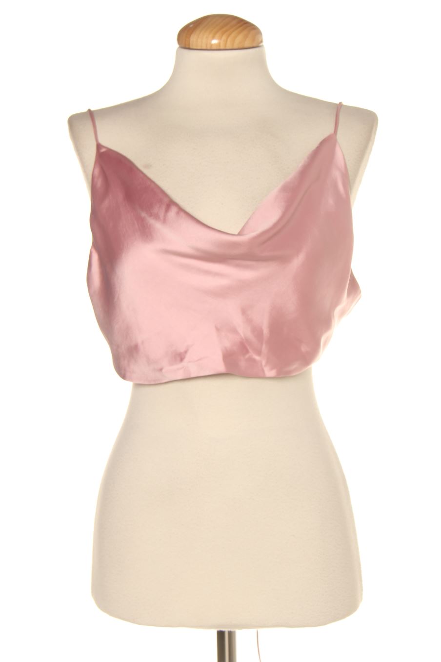 Top Zara de la taille S, de couleur rose
