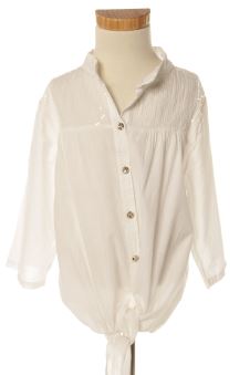 Blouse à manches courtes 9 ans PERCENTIL
