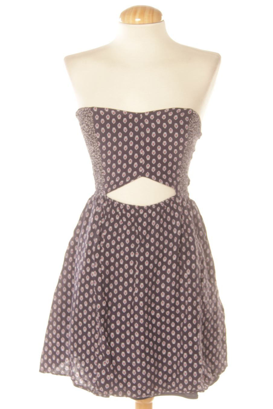Vestito casual de Bershka de la talla XS, de color stampato