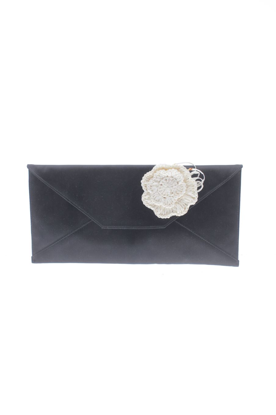 Bolso de Mano Negro de Rebeca Sanver