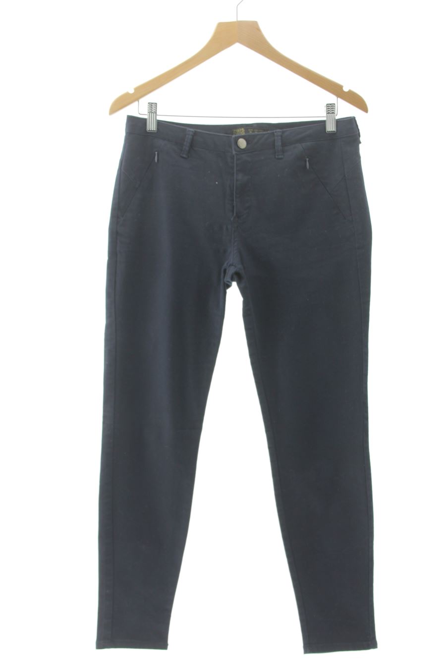 Jeans de Zara de la talla 42, de color blu oltremare