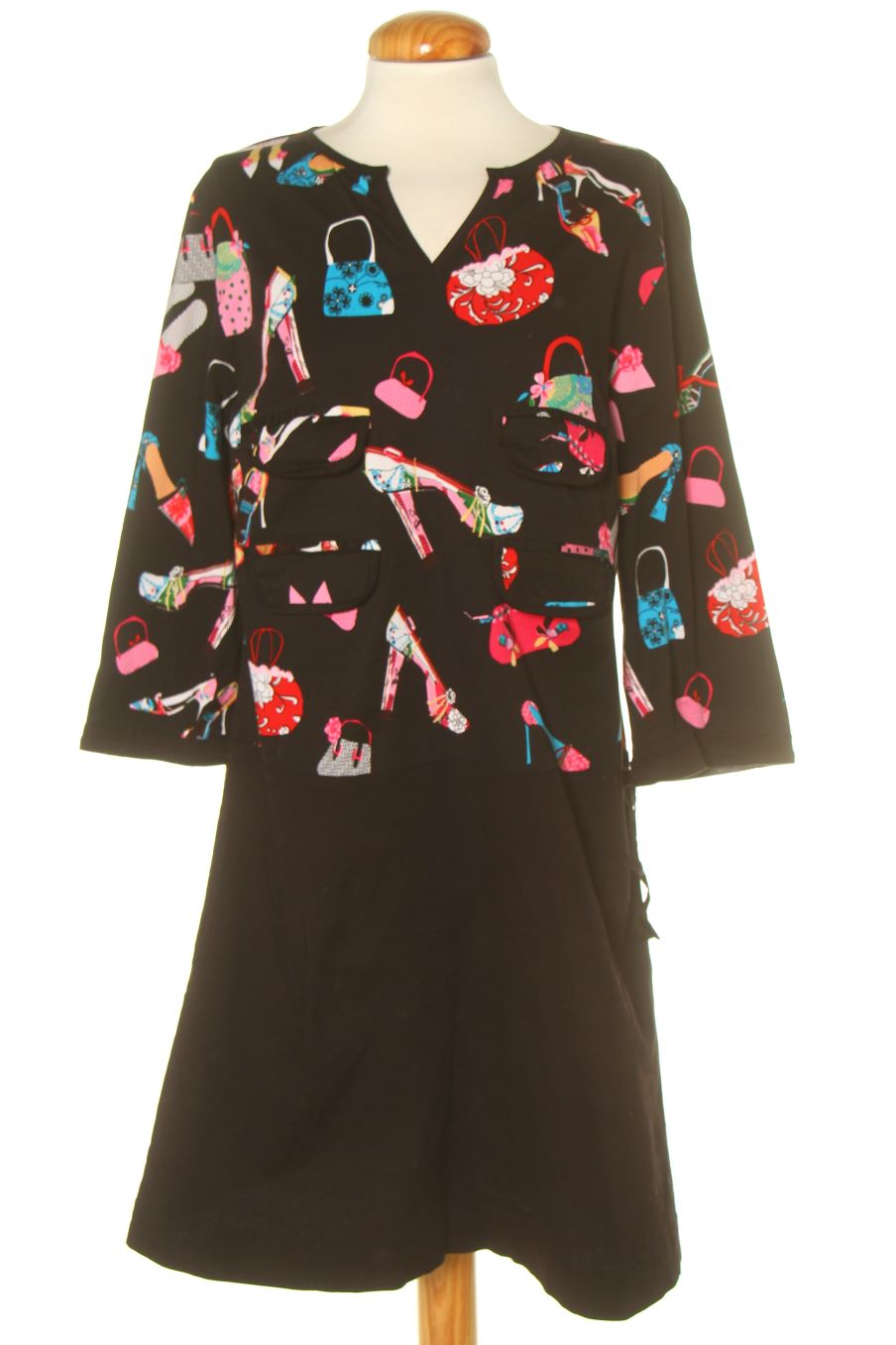 Einfaches Kleid von Almatrichi Größe 44, Farbe Aufdruck, für