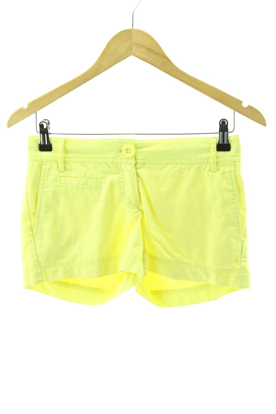 Shorts Mango de la taille 34, de couleur jaune
