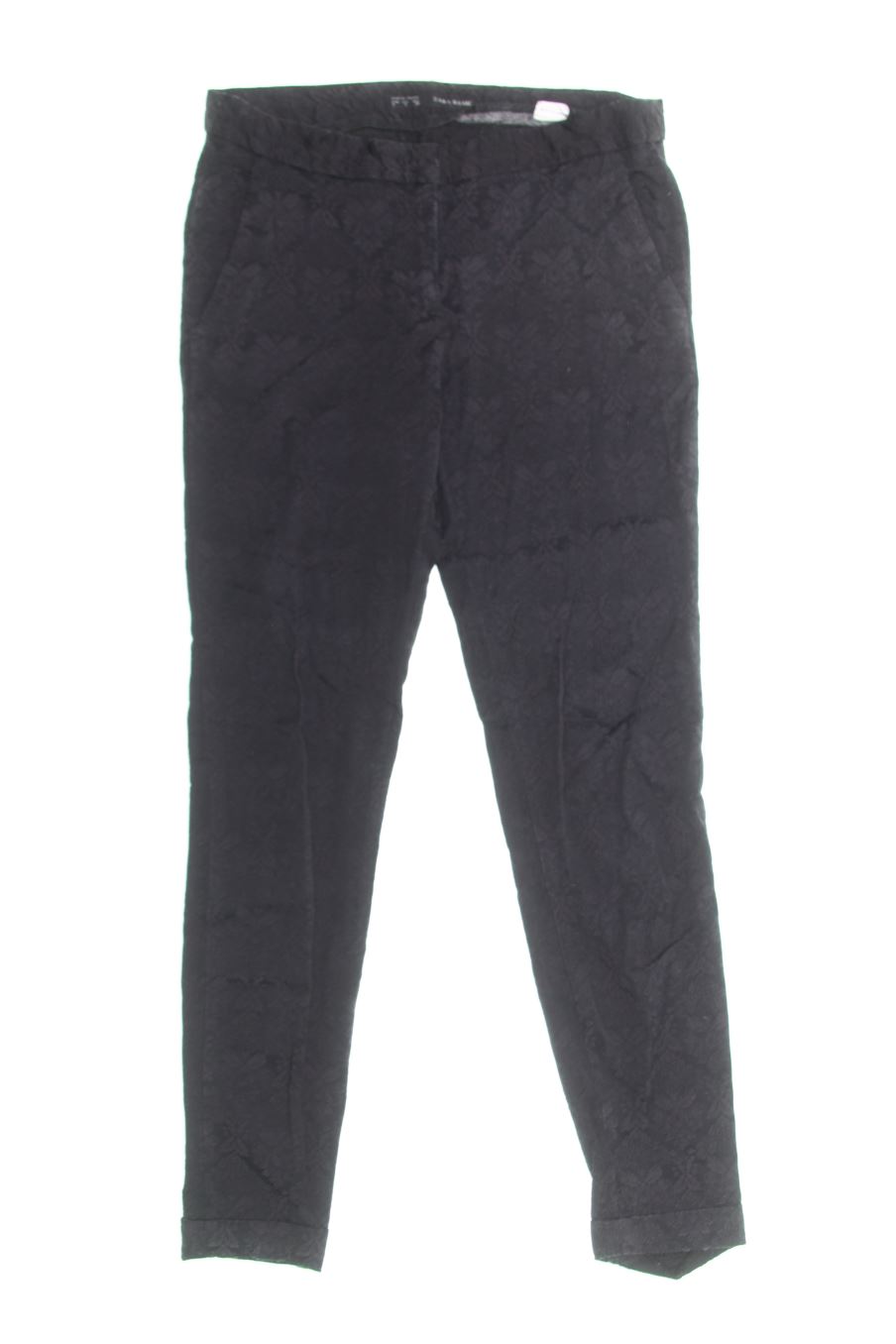 Pantalon Zara de la taille S, de couleur noir