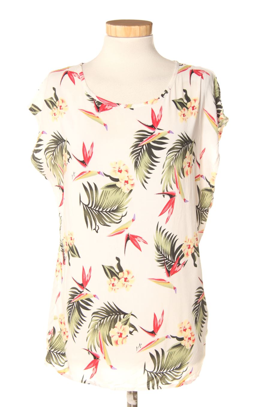 Blouse à manches courtes Tiramisú de la taille M, de couleur fleurs