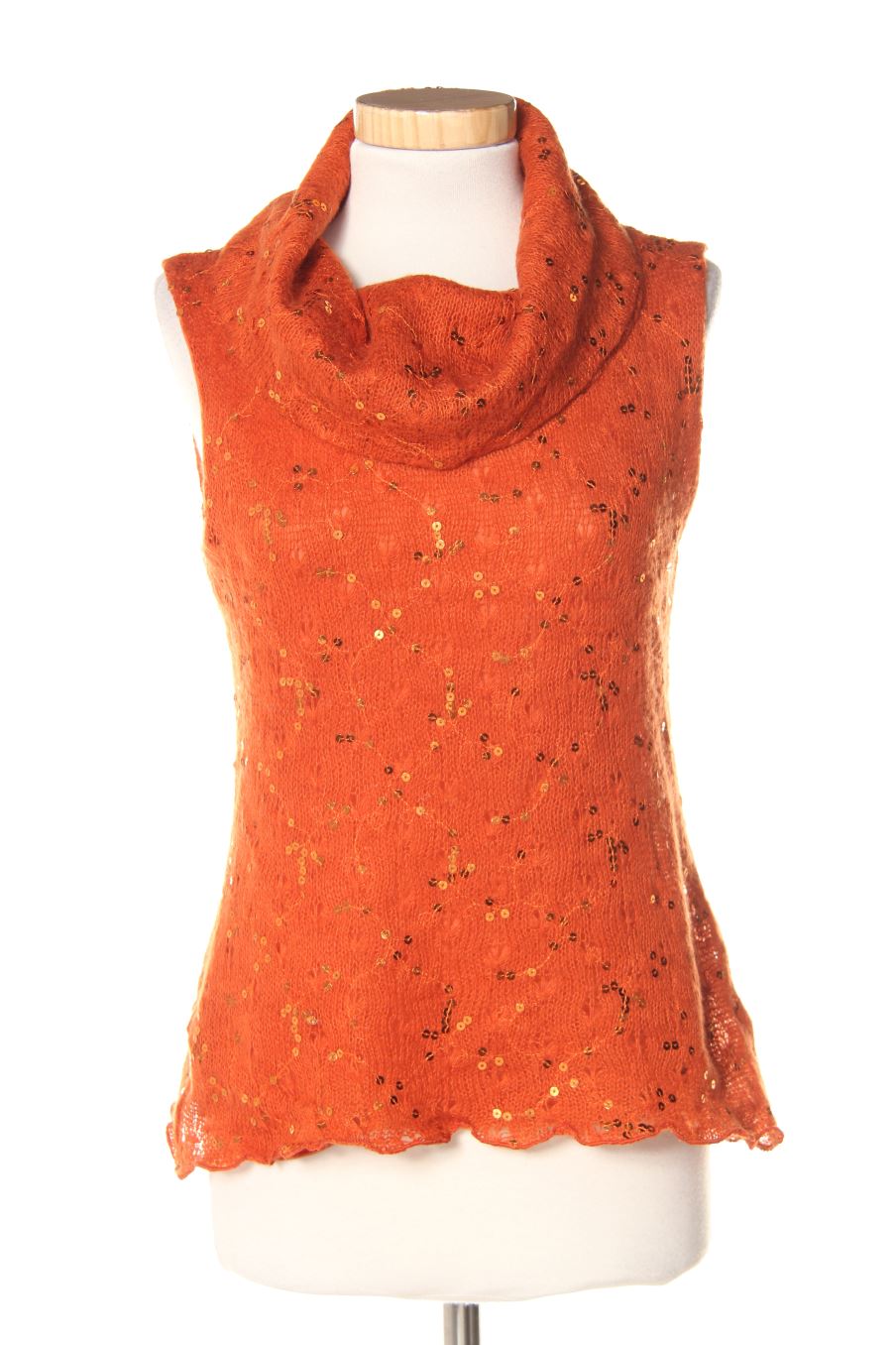 Top Fórmula Joven de la taille 40, de couleur orange