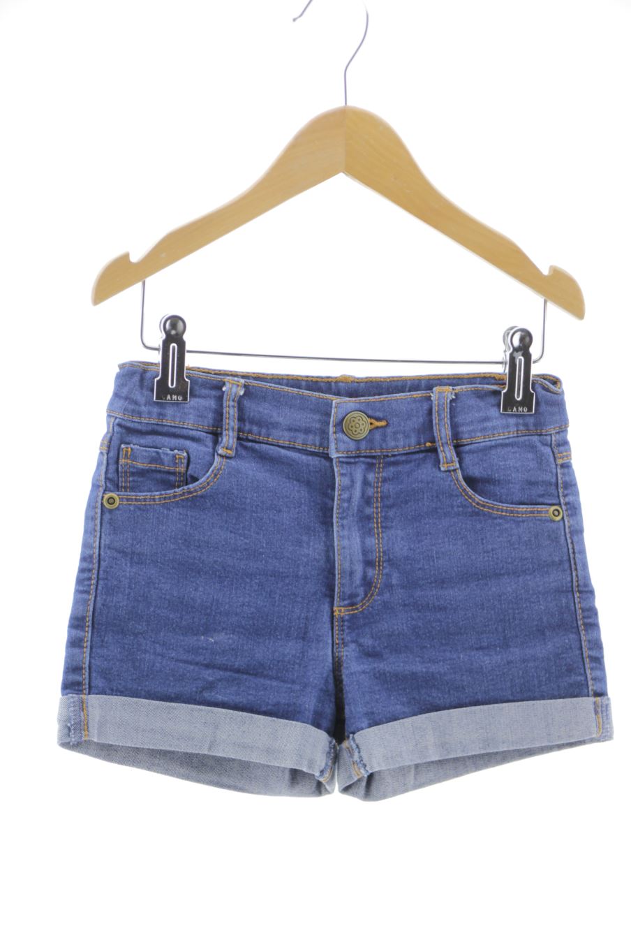 Short en jean Tissaia de la taille 6 ans de denim de seconde main