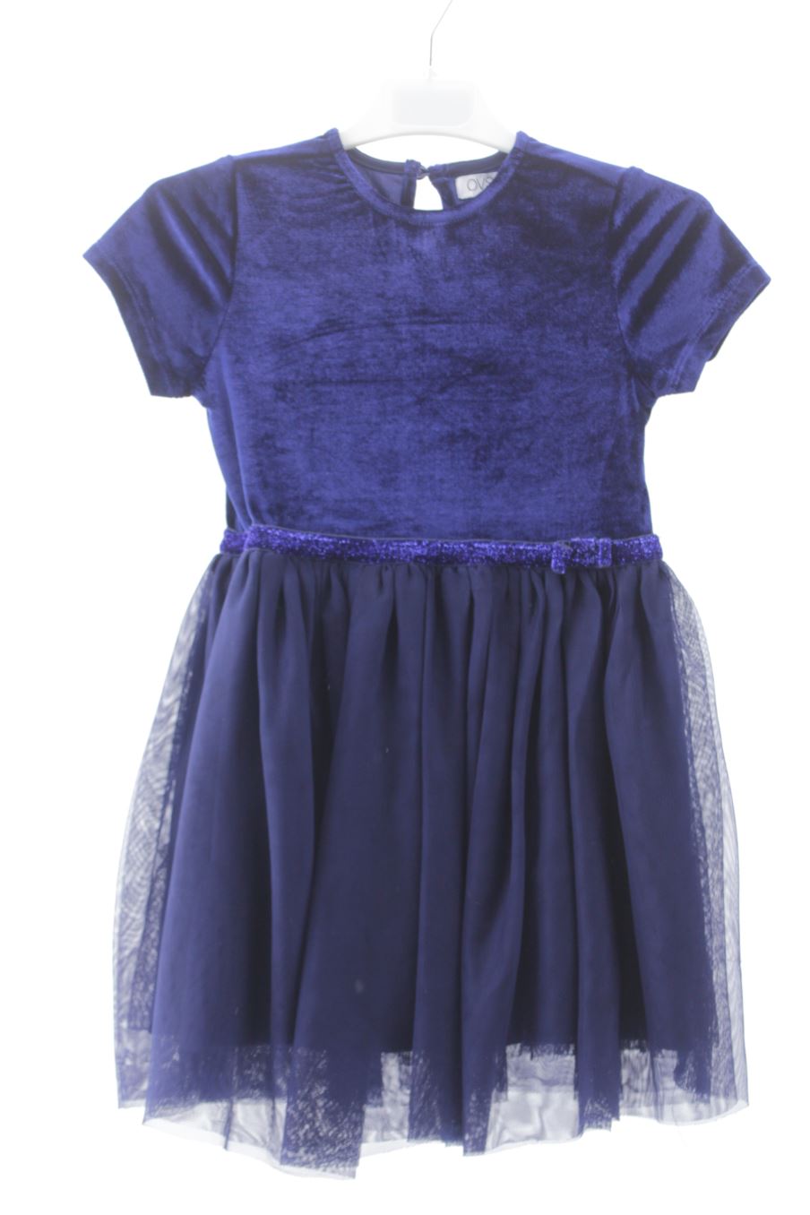 Blusa de manga corta de Ovs de la talla 7 años de terciopelo de segunda mano