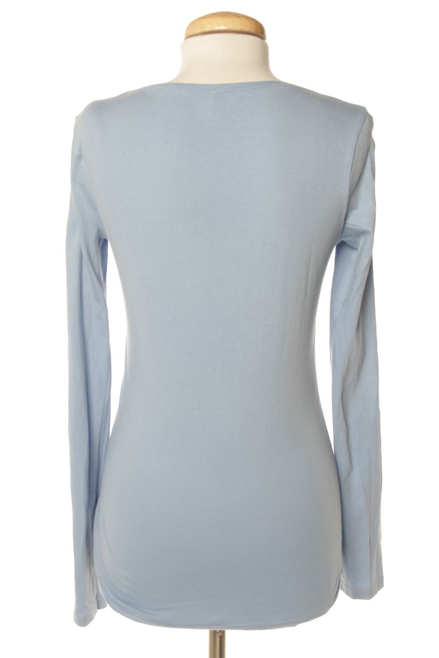 T-shirt à manches longues Benetton de la taille XS, de couleur bleu