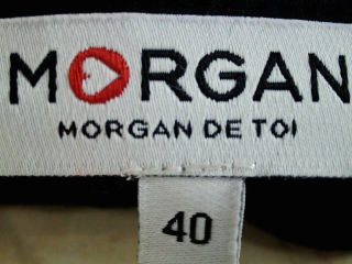 Pantalón de Morgan de toi de la talla 40, de color negro