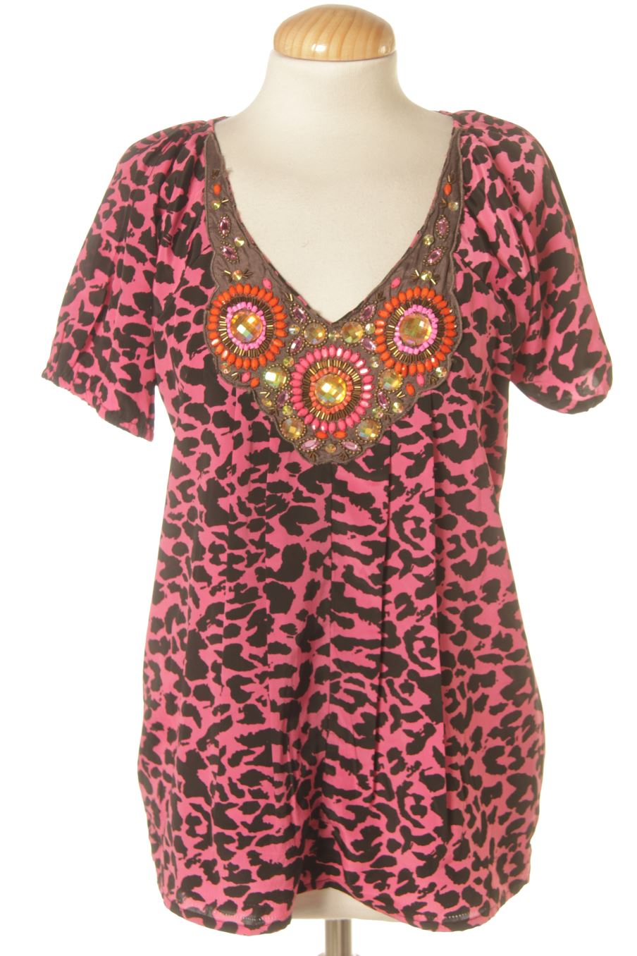 Blouse à manches courtes Morgan de la taille 36, de couleur imprimés