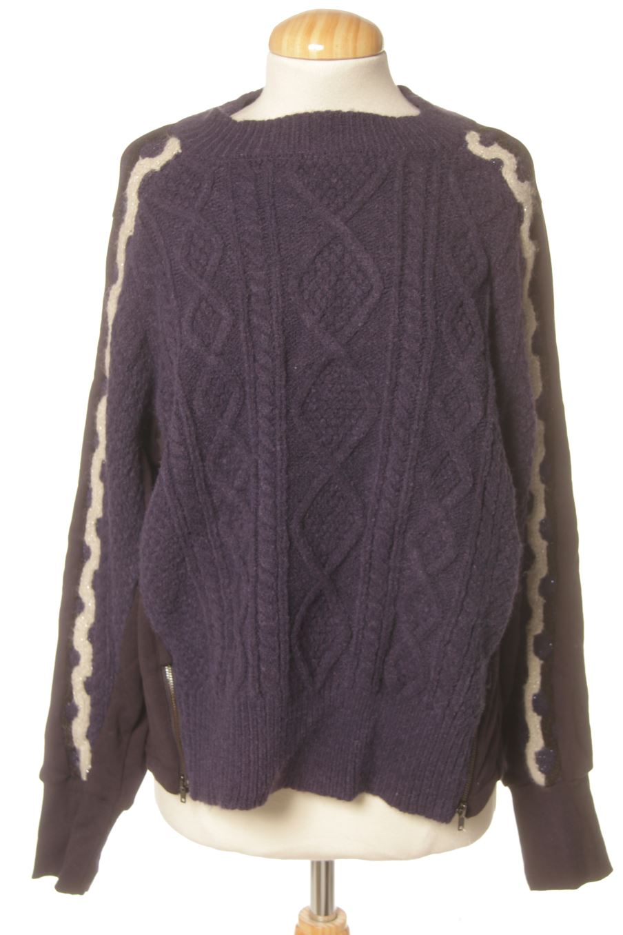 Sweat PERCENTIL de la taille 36, de couleur bleu marine
