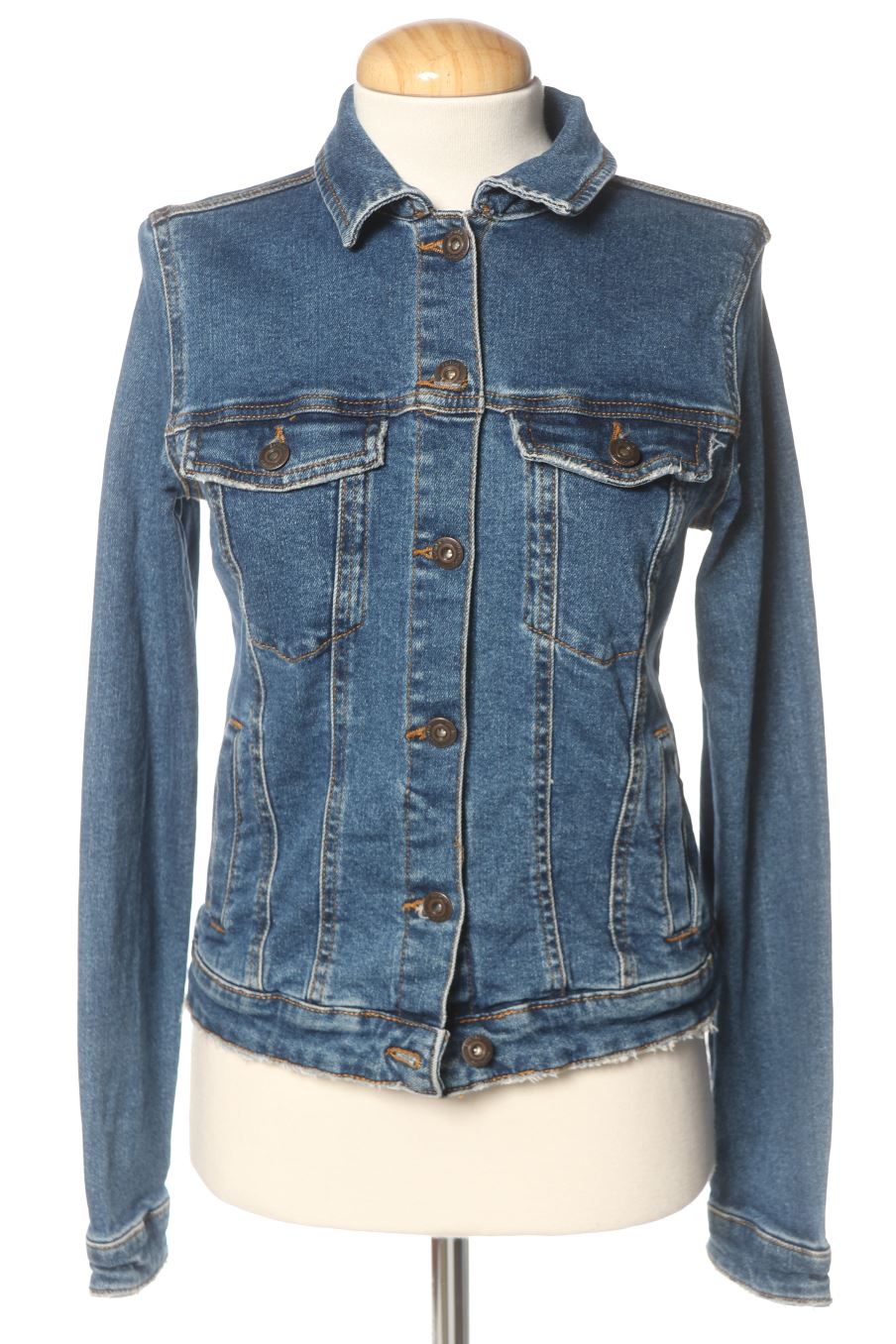 Jacke von Bershka Größe S, Farbe Blau, für
