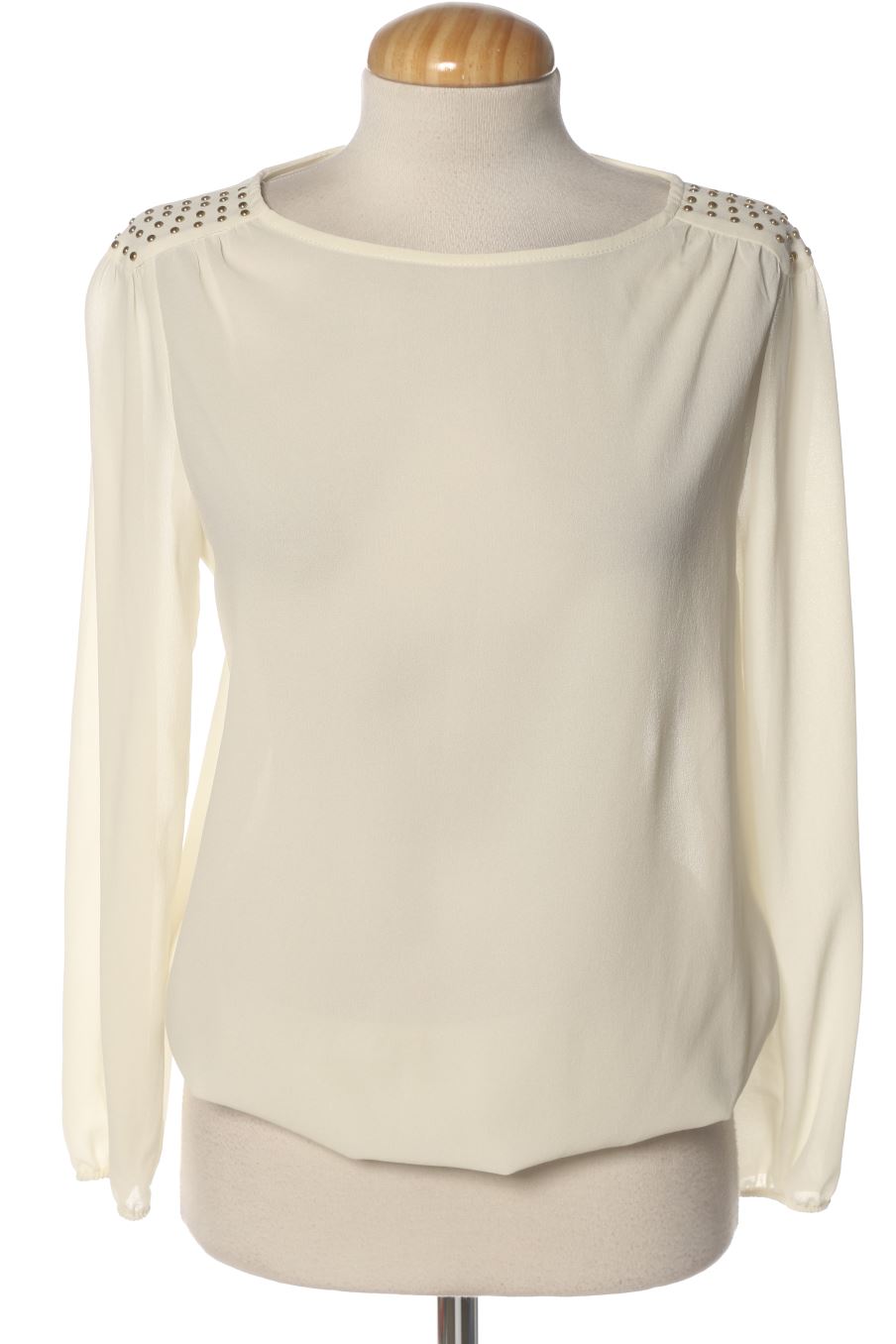 Blouse à manches longues Sfera de la taille S, de couleur beige