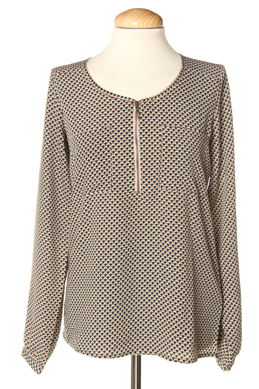 Langärmelige Bluse von Cache cache Größe S, Farbe Aufdruck, für