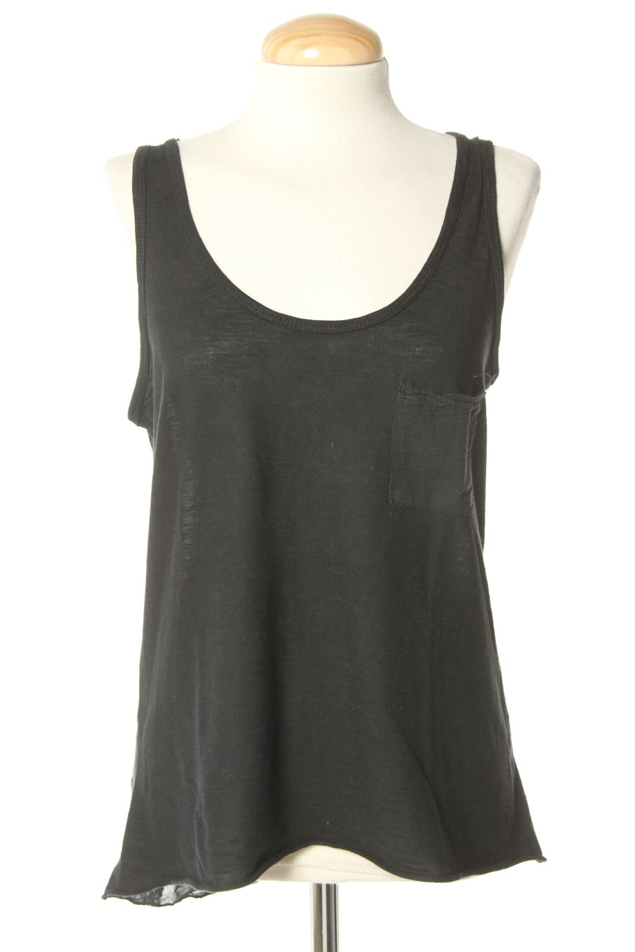 Aufwändiges Top von Made in italy Größe S, Farbe Schwarz, für