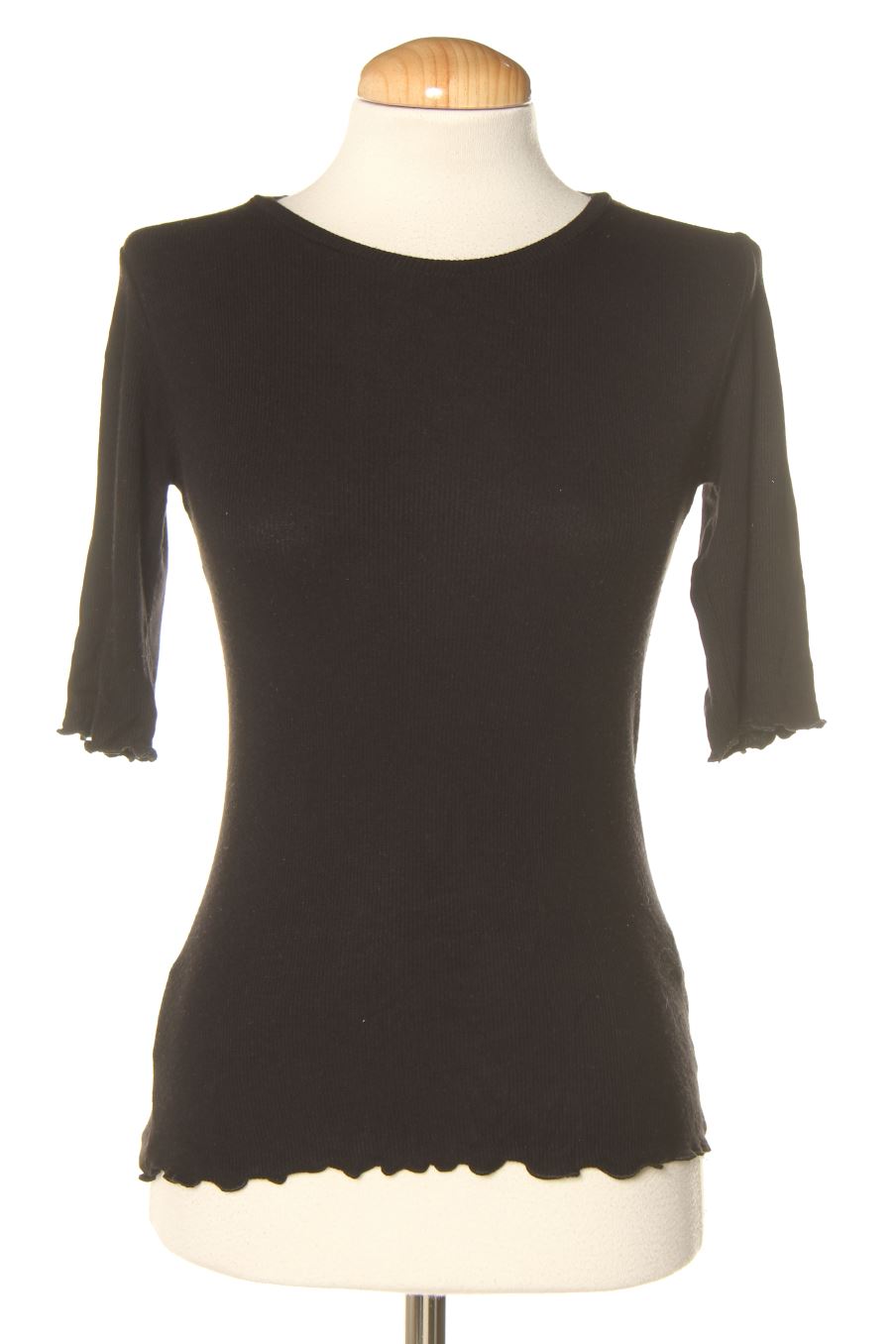 Maglietta de Stradivarius de la talla S, de color nero