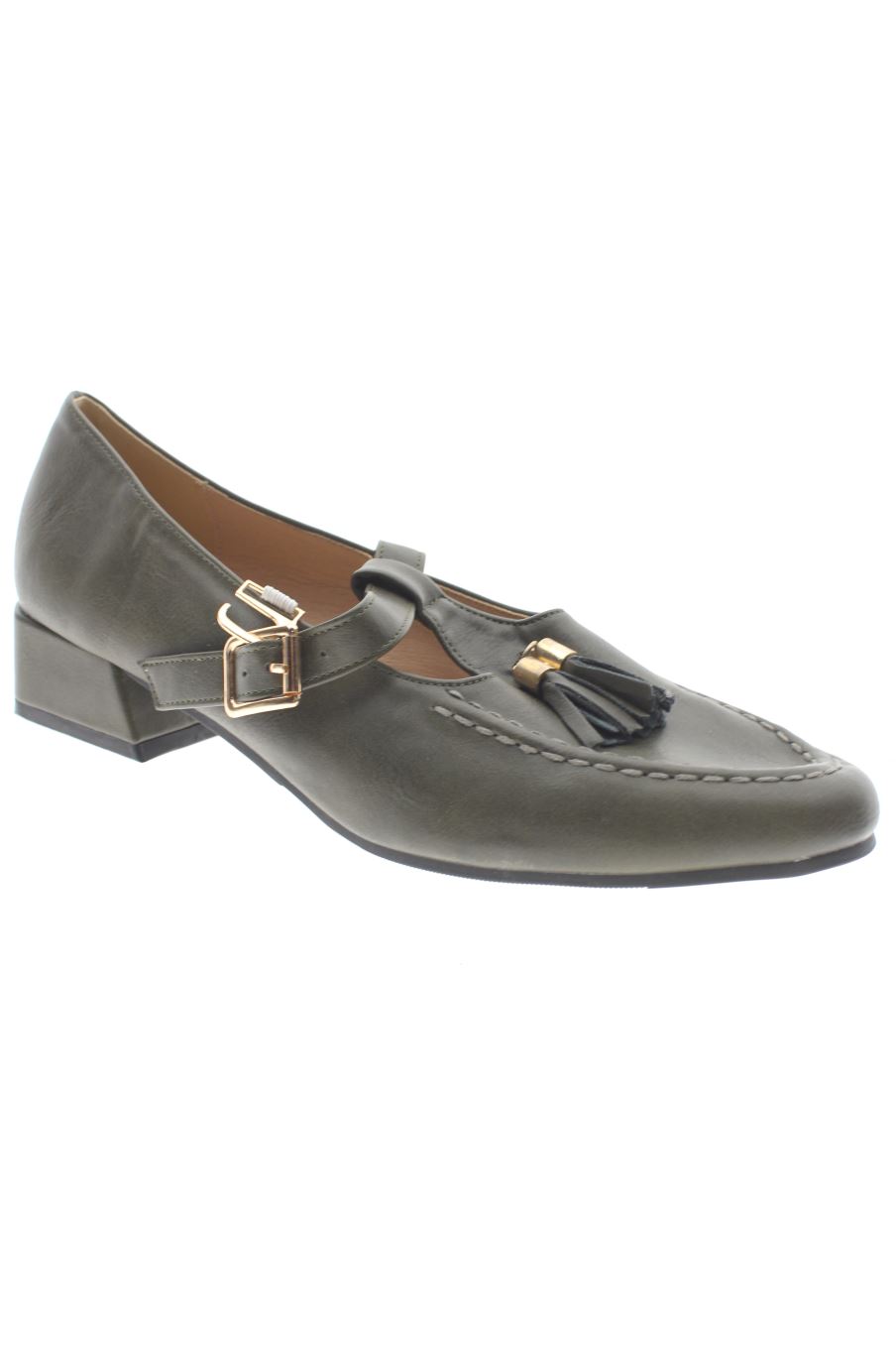 Zapatos planos de PERCENTIL de la talla 43, de color verde de