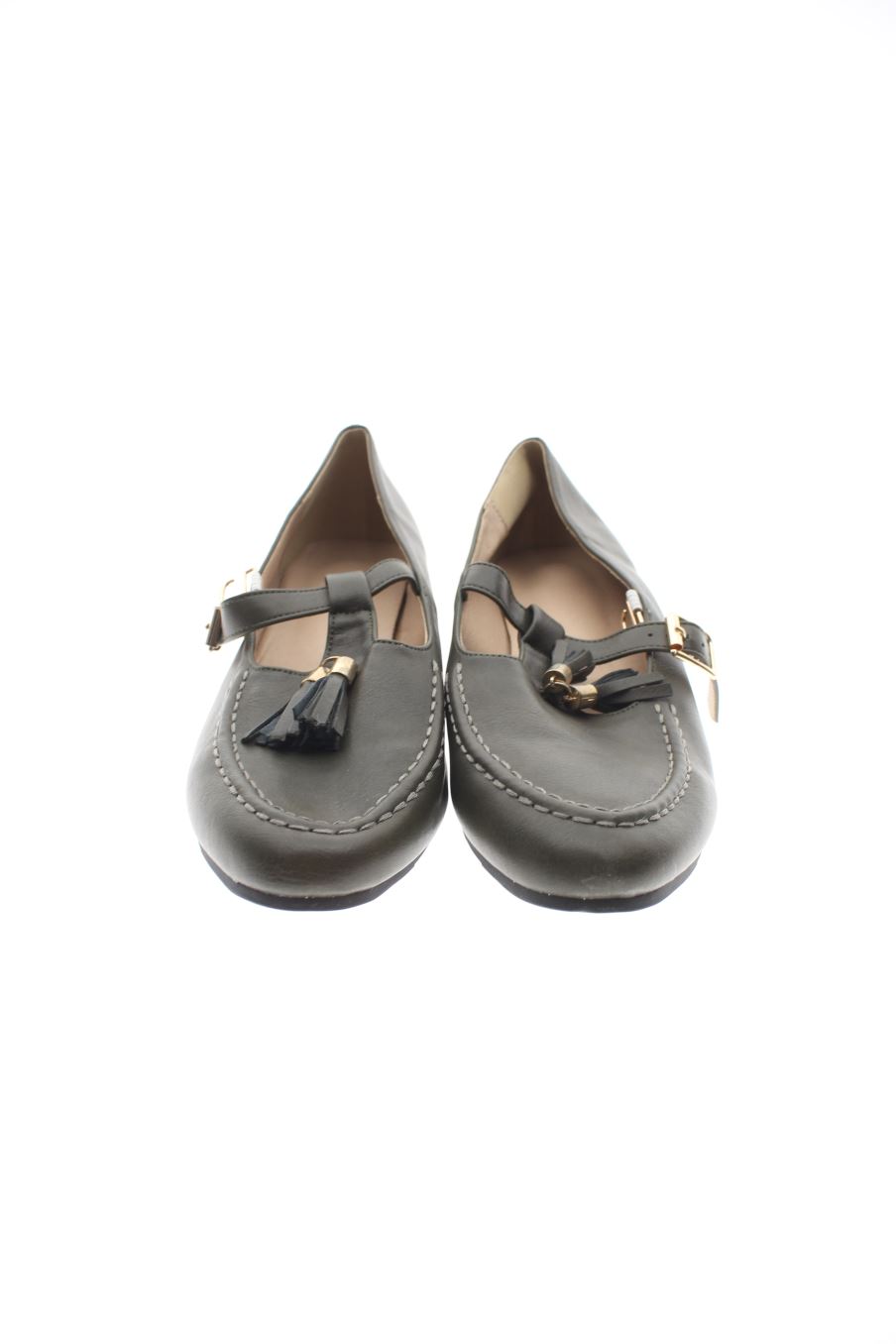 Zapatos planos de PERCENTIL de la talla 43, de color verde de
