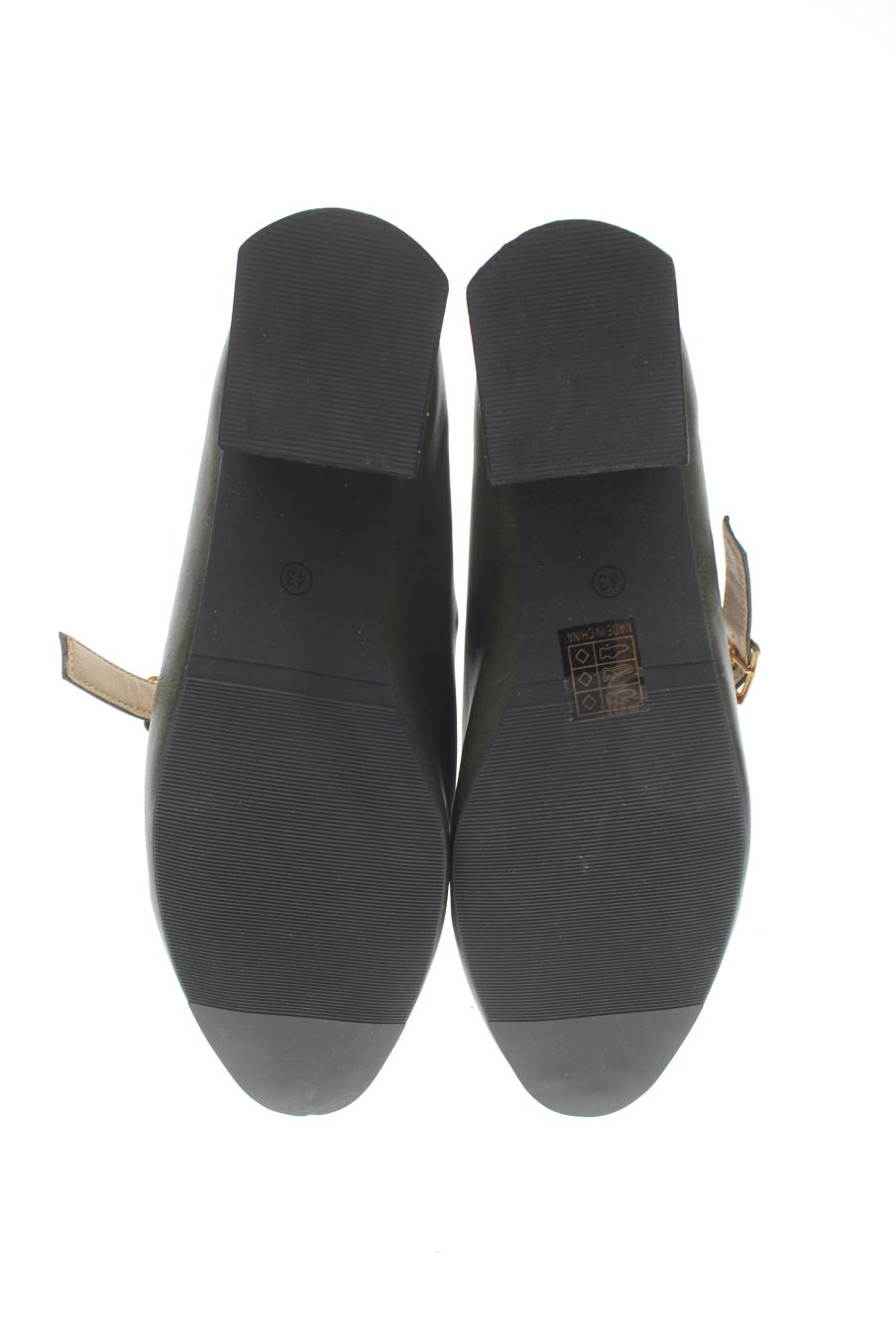 Zapatos planos de PERCENTIL de la talla 43, de color verde de
