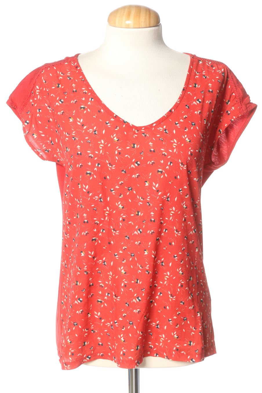 T-shirt Caroll de la taille 36, de couleur rouge