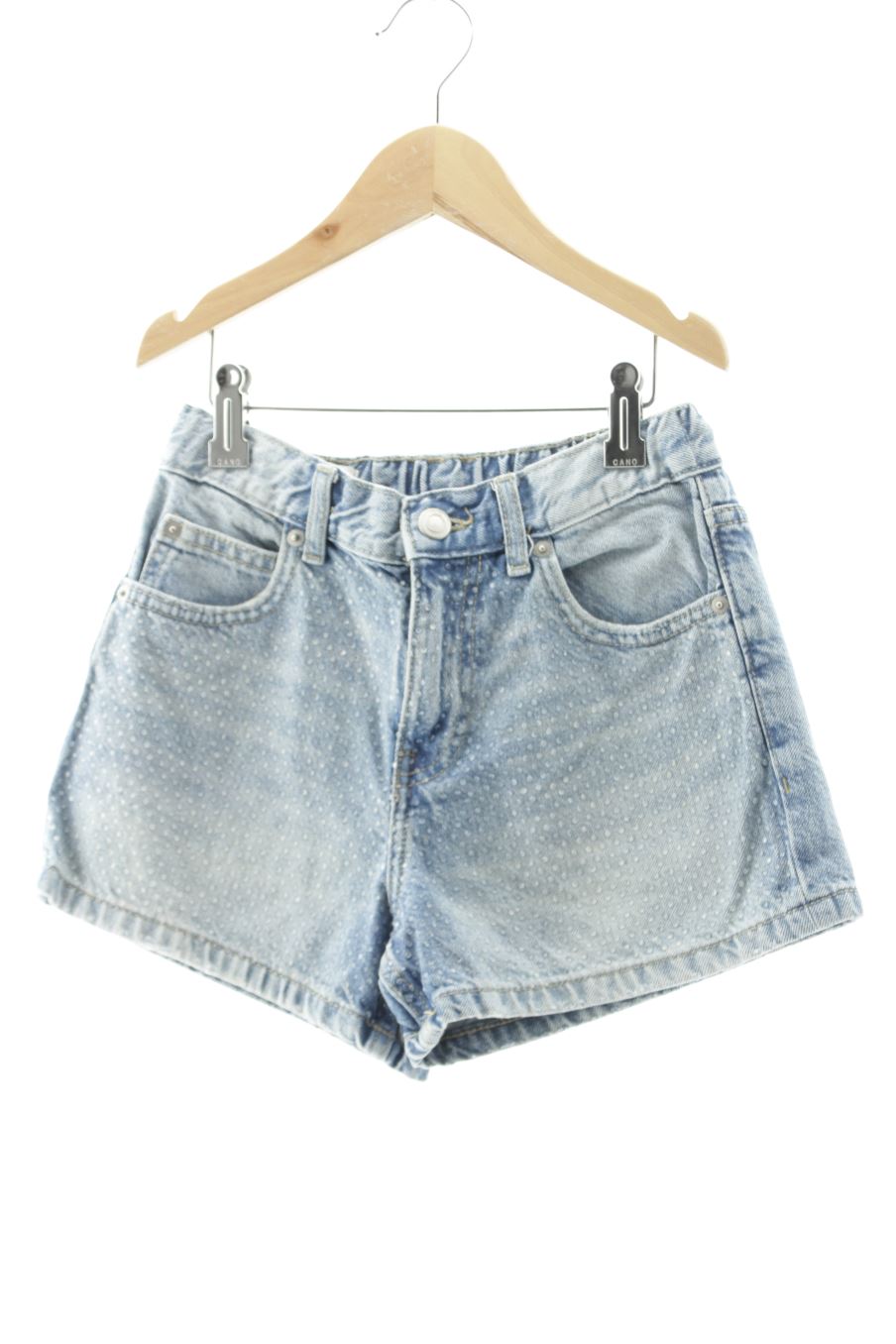 Short Mango de la taille 9 ans de denim de seconde main
